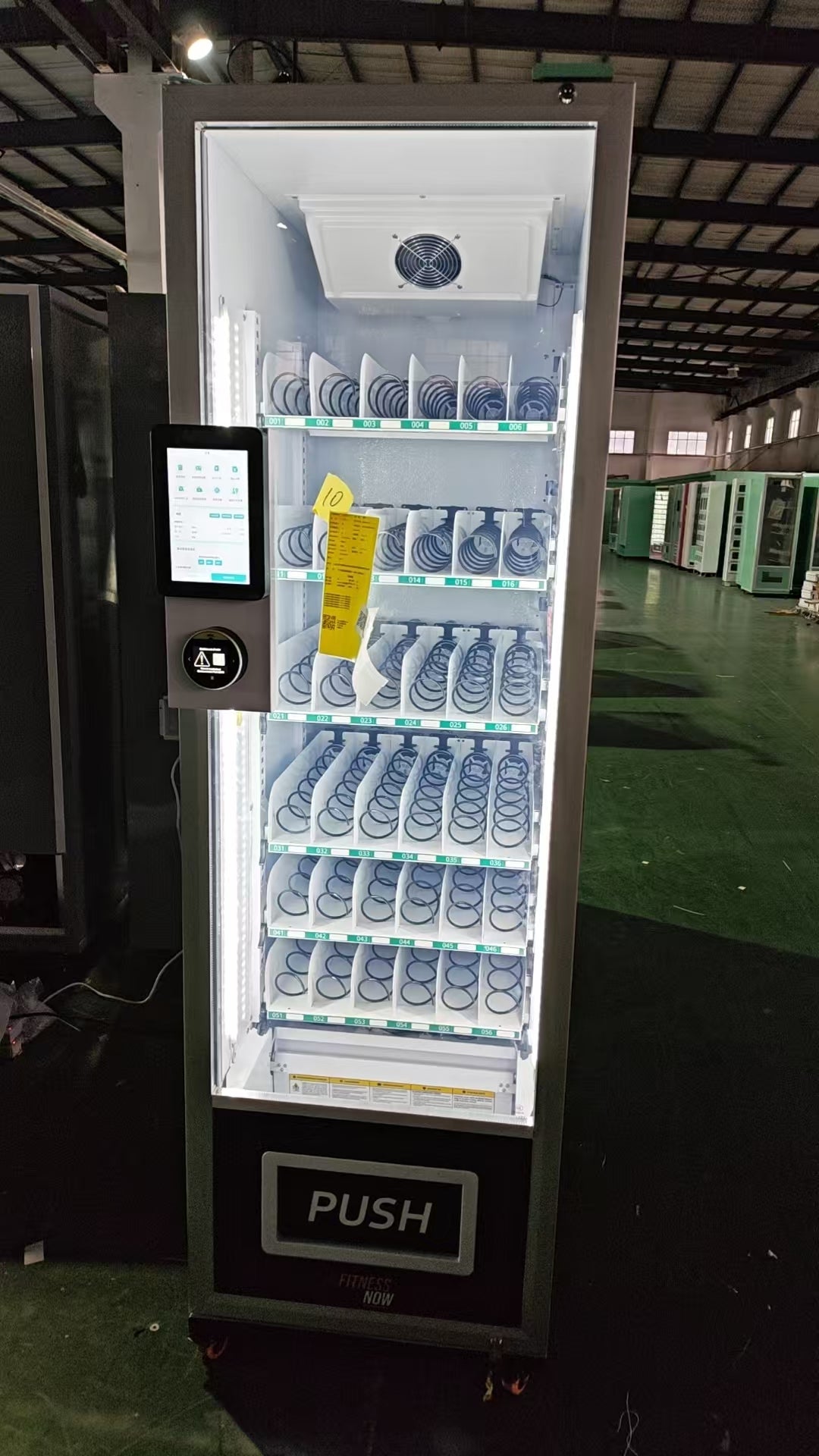 Smart Drink & Snack Combo Vending Machine - Black