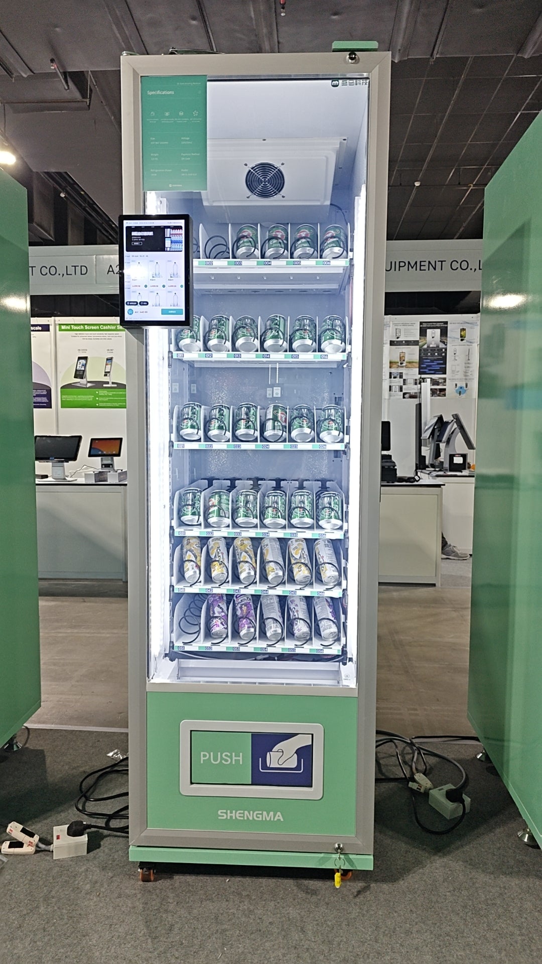 Smart Drink & Snack Combo Vending Machine