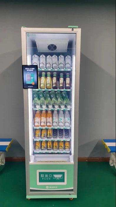 Smart Drink & Snack Combo Vending Machine - Black